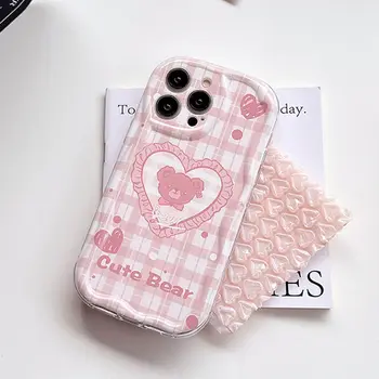 Cartoon phone case for iphone16 16pm 15 15pm trendy Protective case 14 13pro 12 11 shell