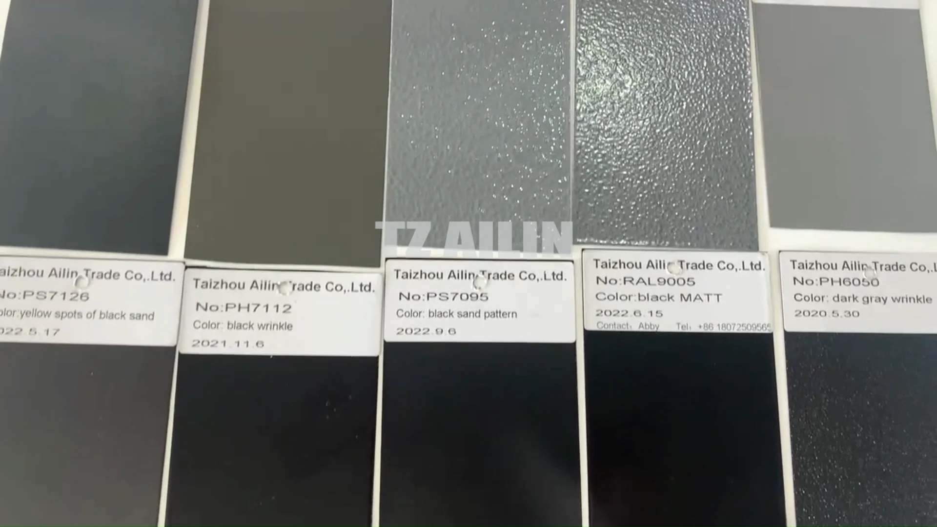 Ailin Thermosetting Epoxy Coating Paint Metal Surface Material Ral