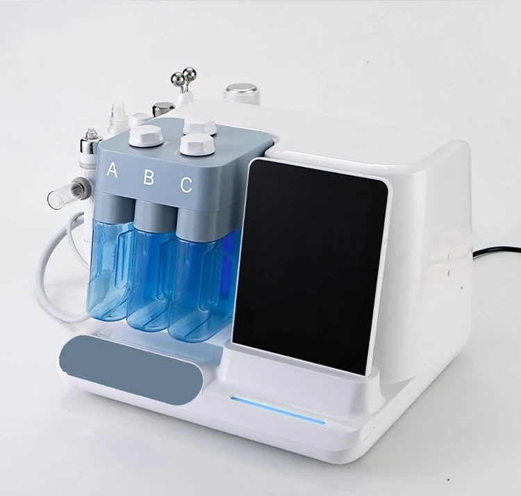 Aqua Facial Skin Analyzer Micro Hydro Dermabrasion Machine N7 Hydrogen-Oxygen Hydra Aqua Facial Cleansing Dermabrasion Machine
