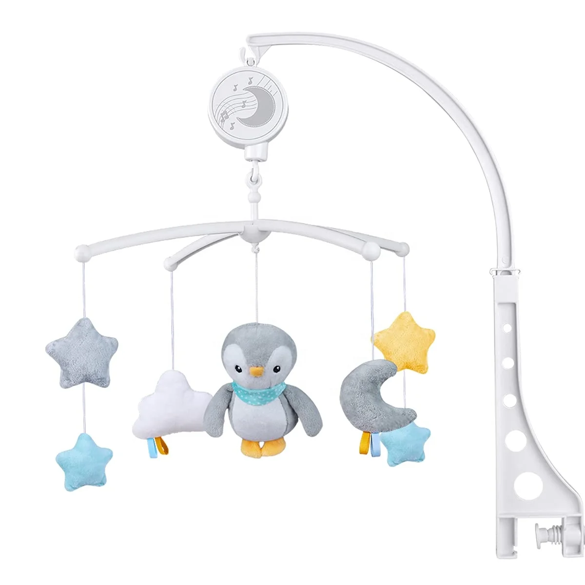 Baby Musical Mobile With Music Box Rotating Penguin Mobile Soother Crib Toy Gift For Nursery Bed Decoration Pe - Buy Musical Felt Crib Mobile,Felt Crib Mobile,Baby Crib Mobile Product
