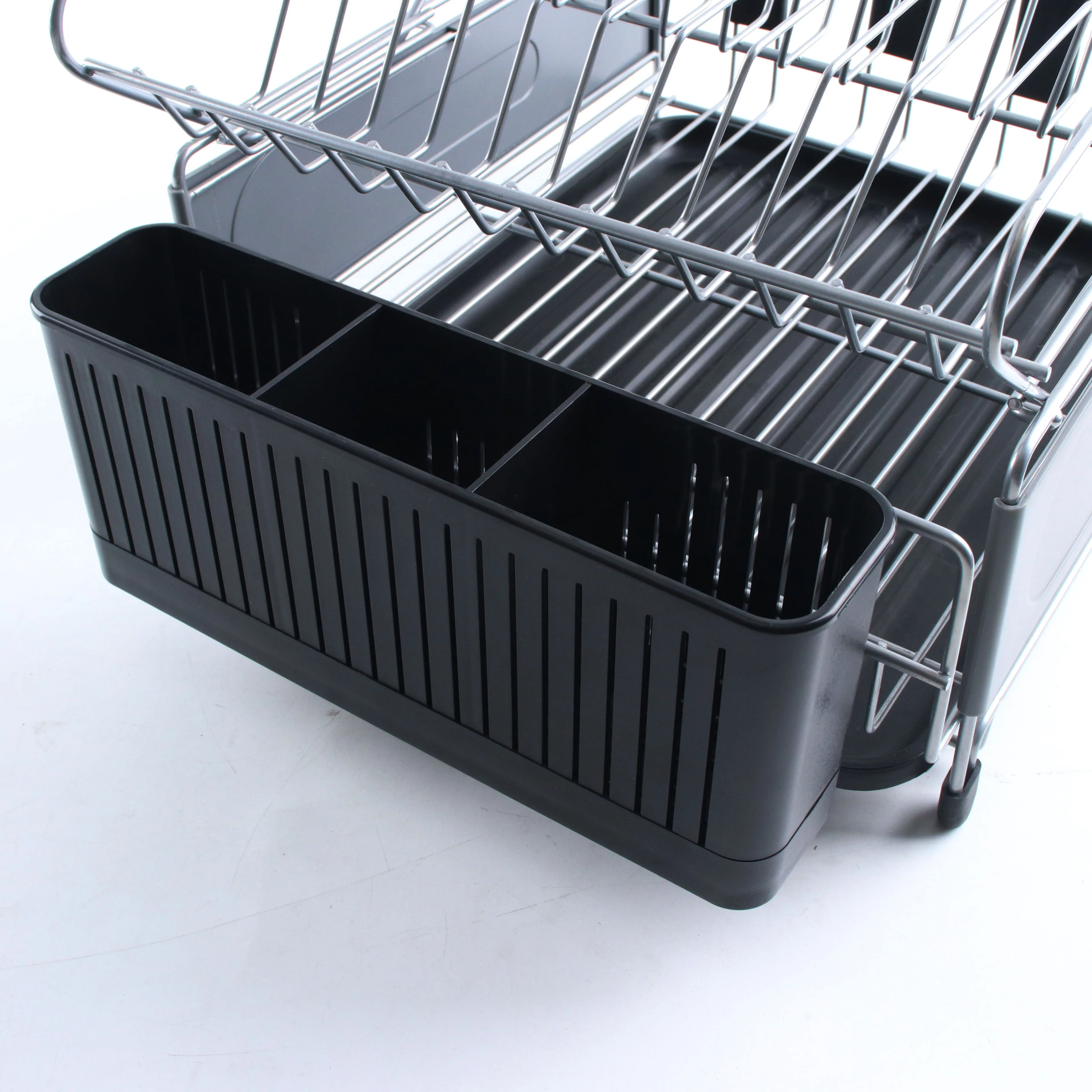 Strong And Functional Powder Coating Tier Dish Drying Rack With