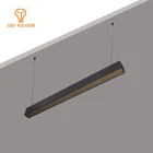 School Led Led Linear Led Light Aluminum High Quality Residential Office Home School Aluminum Housing 55w Led Linear Light