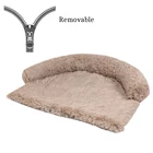 New Product Wholesale Large Folding Dual Purpose Fully Removable Washable Pet Sofa Dog Bed