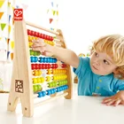 Abacus Educational Wood Abacus Wooden Rainbow Bead Abacus Educational Toy Intelligent Abacus For Kids