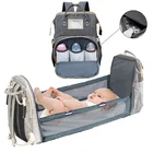 Diaper Bag Mummy Diaper Bag Custom Multifunction Large Capacity Mummy Backpack Baby Diaper Bag For Travel
