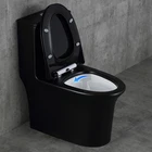 Ceramic Bowl Ceramic Toilet Bowl Black Whloesale High Quality Bathroom Wc 1 Piece Ceramic Inodoro Colored Black Toilet Bowl