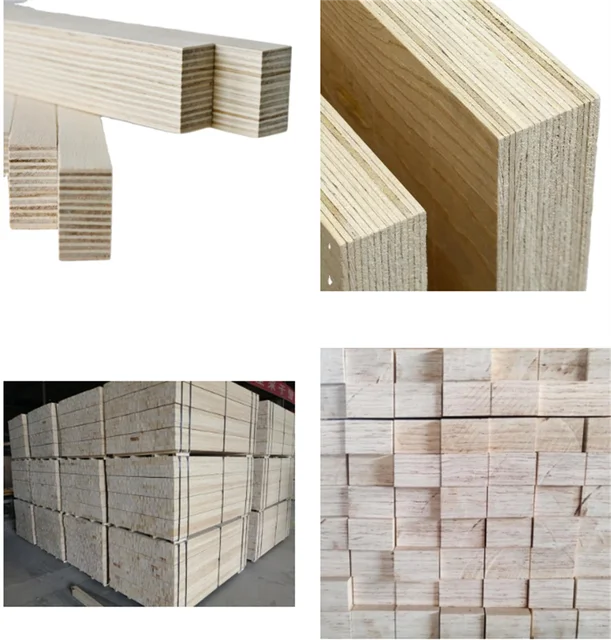 Laminated Veneer Lumber LVL beam for construction  pallet sofa frame Strong and durable E0 E1 E2 glue  ForaKing Linyi factory