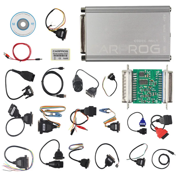 fenomeen Draaien deksel Carprog Full V10.05 10.93 21 Adapters Carprog For Airbag/radio/immo/ecu  Programmer Auto Repair Tool - Buy Carprog Full V10.05,10.93 21 Adapters  Carprog,Ecu Programmer Product on Alibaba.com