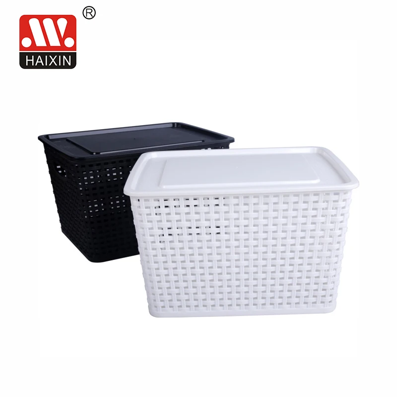 Plastic Storage Basket Bathroom Office Drawer Storage Bag Kitchen Vegetable And Fruit Snack Storage Basket