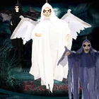 Wing Halloween Party Decoration Halloween Sound Wing Led Hanging Ghost With Light
