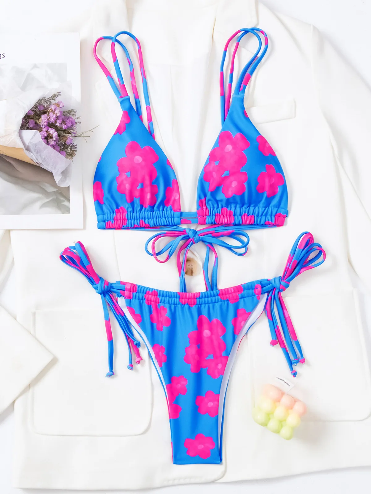 Custom Bikini Sexy Swimwear Printing Split Body Women S Swimsuit