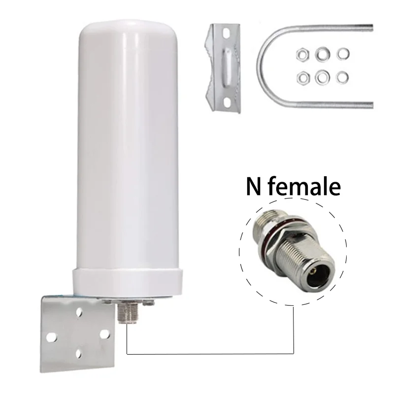 Uwb Ultra Wideband Barrel Antenna With N Female Connector. Buy Mimo