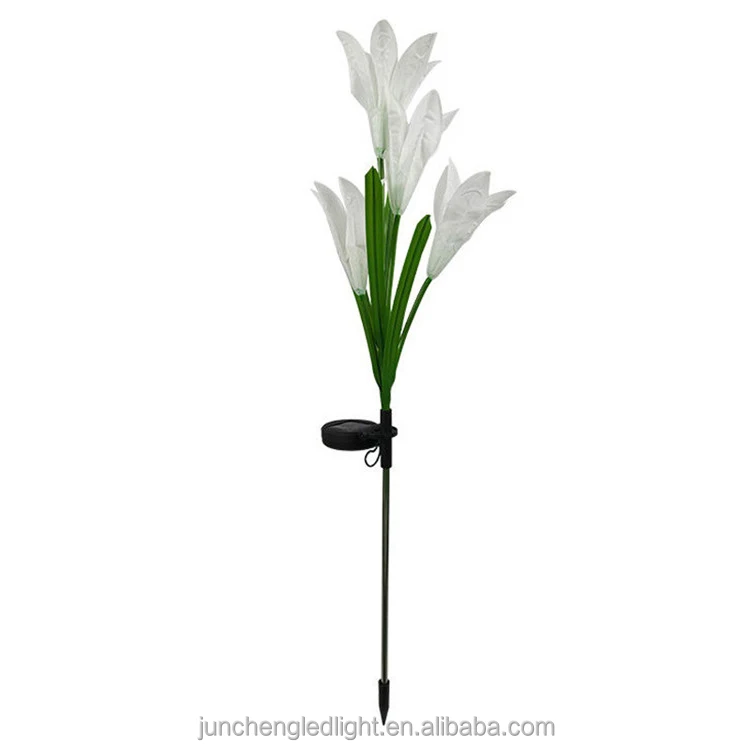 LED Solar Lily Flower Home Decorative Garden Decoration Lawn light