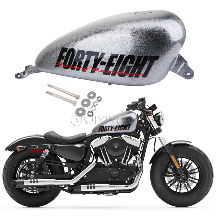 iron 883 custom gas tank