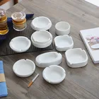 Thickened Ceramic Custom Ash Tray Cigar Ash Tray For KTV Bar
