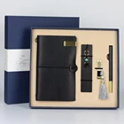 Gift Corporate Engravable Premium Pen Notebook Custom Office Gift Sets Promotion Corporate Business Mens Gift Set Luxury/
