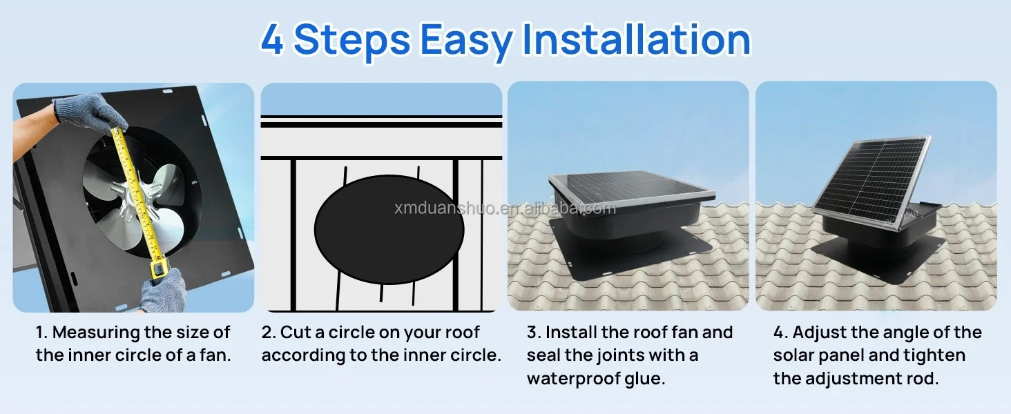 Air Solar Panel, Roof, DC 15V, Electric+Solar - detail 20