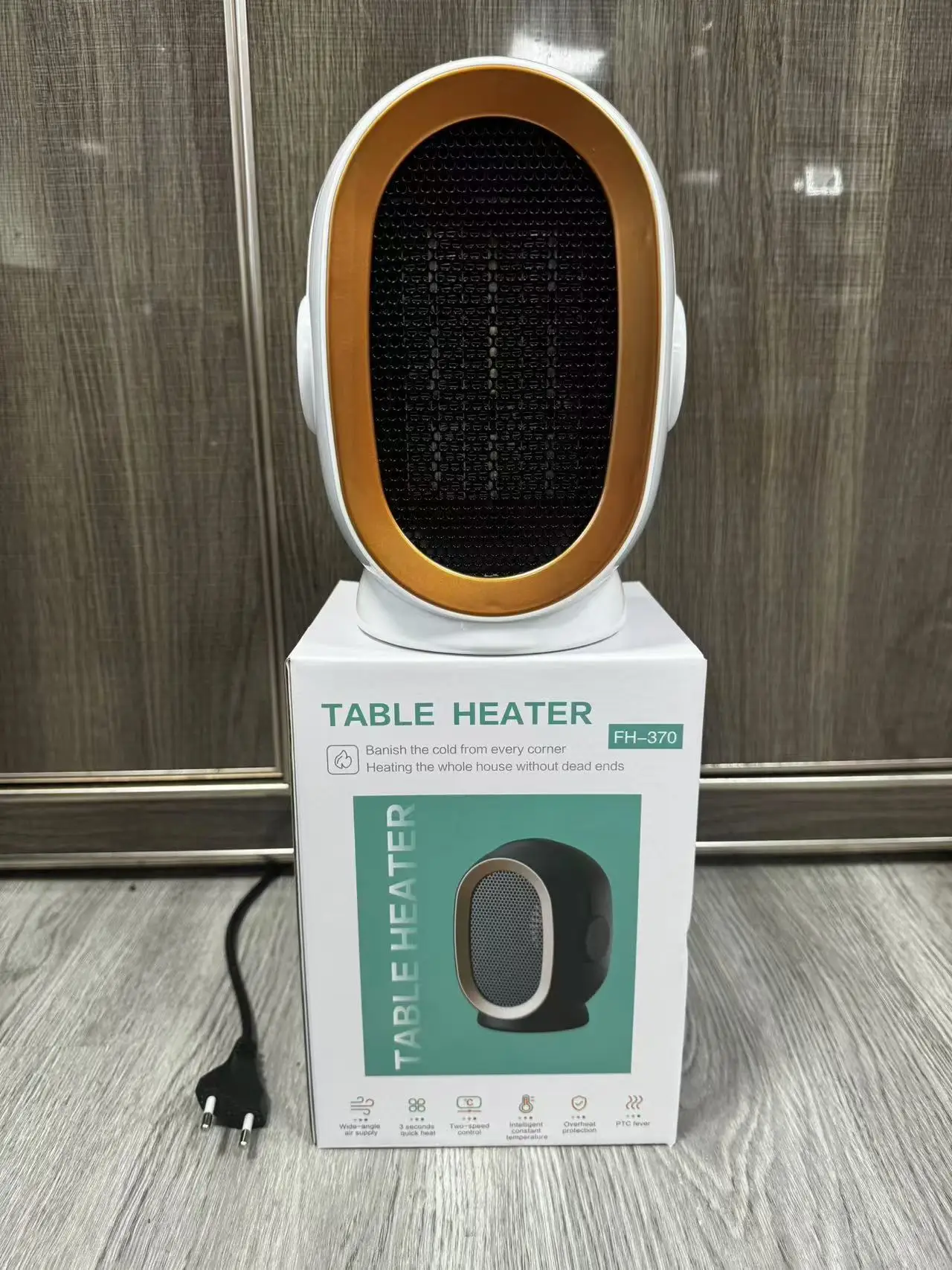 Portable Electric Heater, 220V, 1200W - detail 42