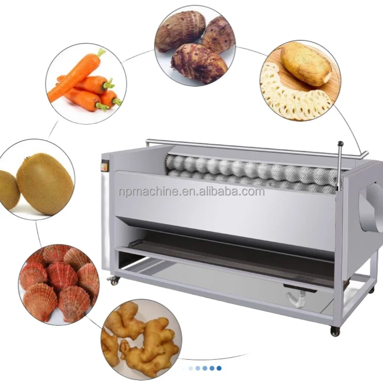 ginger/cassava/yucca/yam/jicama/yacon/beetroot peeling and washing machine root vegetable potato carrot radish peeling machine