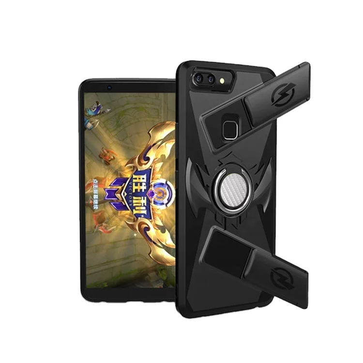 Ziekte semester struik Newest Grip Phone Game Controller Handle Holder Armor Case With Ring Holder  And Magnetic Plate Phone Cover For Iphone 7/8/x - Buy Phone Game Controller, Game Handle,Phone Armor Case Product on Alibaba.com
