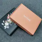 Box Cardboard Matte Black Shipping Packaging Corrugated Custom Mailer Box Corrugated Aircraft Box