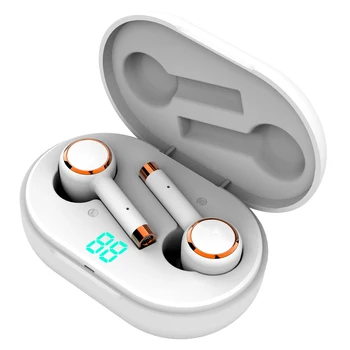 OEM Button Control Exclusive Patent L2 Digital Display bluetrum chip ANC True Wireless Earphone Earbuds TWS BT Headphone