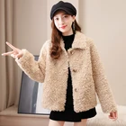 Coats Coat Wholesale Plus Size Shearling Coats Winter Coats Faux Shearling Open-Front Longline Teddy Coat