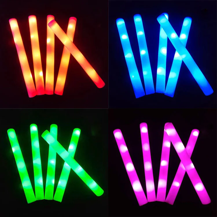 2023 Hot sale cheaper festival led foam glow stick for party decoration suppliers