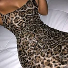 2022 Hot Selling Casual Sexy Leopard Maxi Prom Dresses Women Lady Long Elegant Party Bodycon Dress