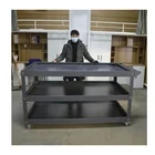 Large Tools OEM With Wheels Movable Powder Coating Large Metal Work Bench Tools Cabinet