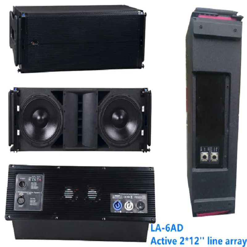 2023 New Dual 12 Inch Line Array La 6 Loudspeaker High Power Speaker