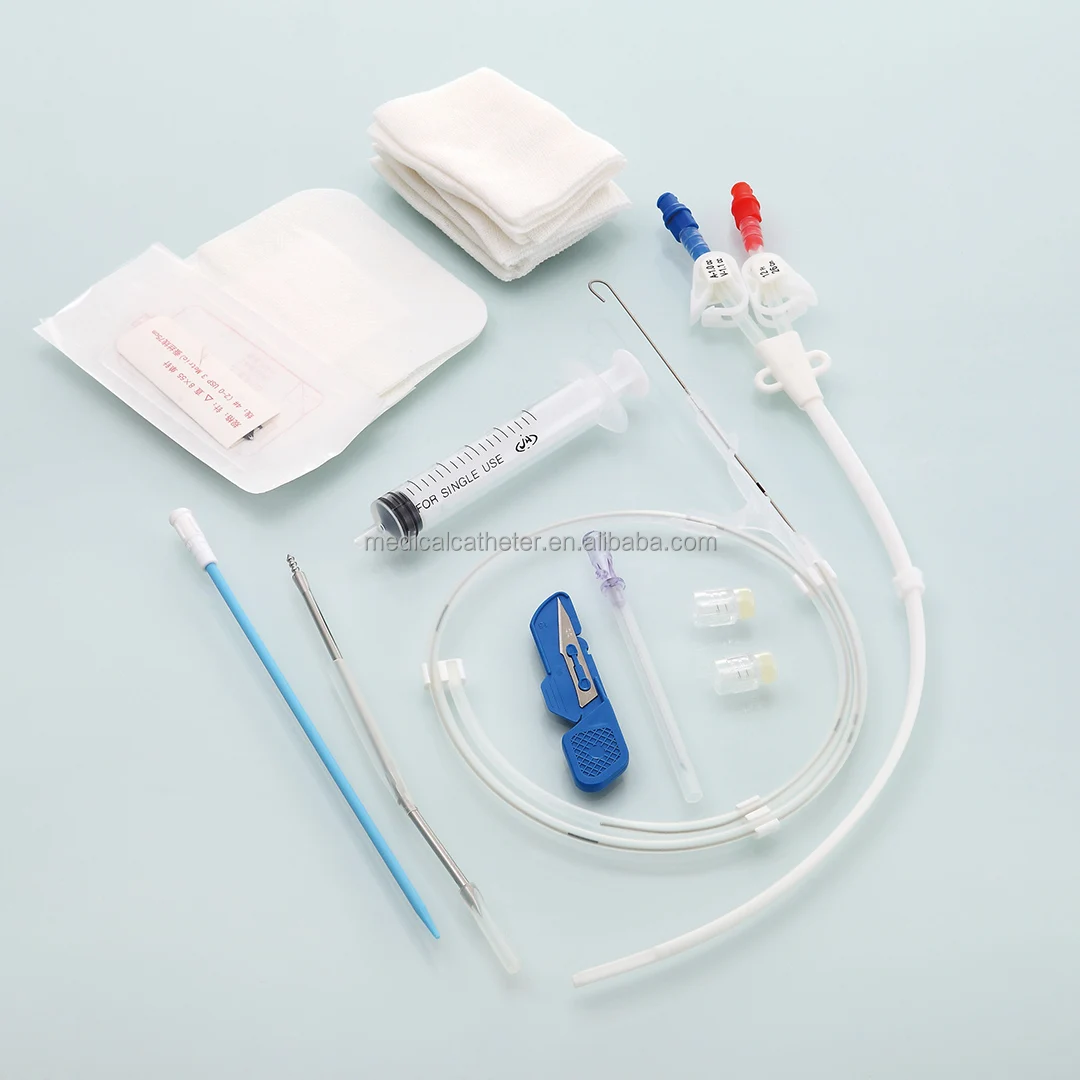 Kindly Dialysis Consumable Double Lumen Long Term Dialysis Hemodialysis