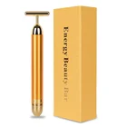 Beauty Handheld Japan 24k Gold Beauty Bar Golden Plated Energy For Slimming Face