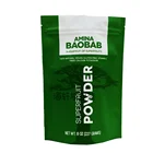 Sachet Pouch Packaging Logo Printed Green Custom Aluminum Foil Heat Sealable Sachet Food Pouch Packaging Plastic Bag