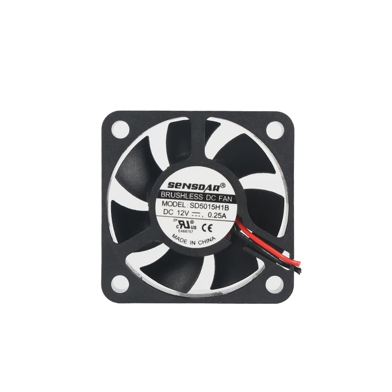 Fan, 50x50x15mm, PWM, 5V/12V/24V, 5500RPM - detail 4