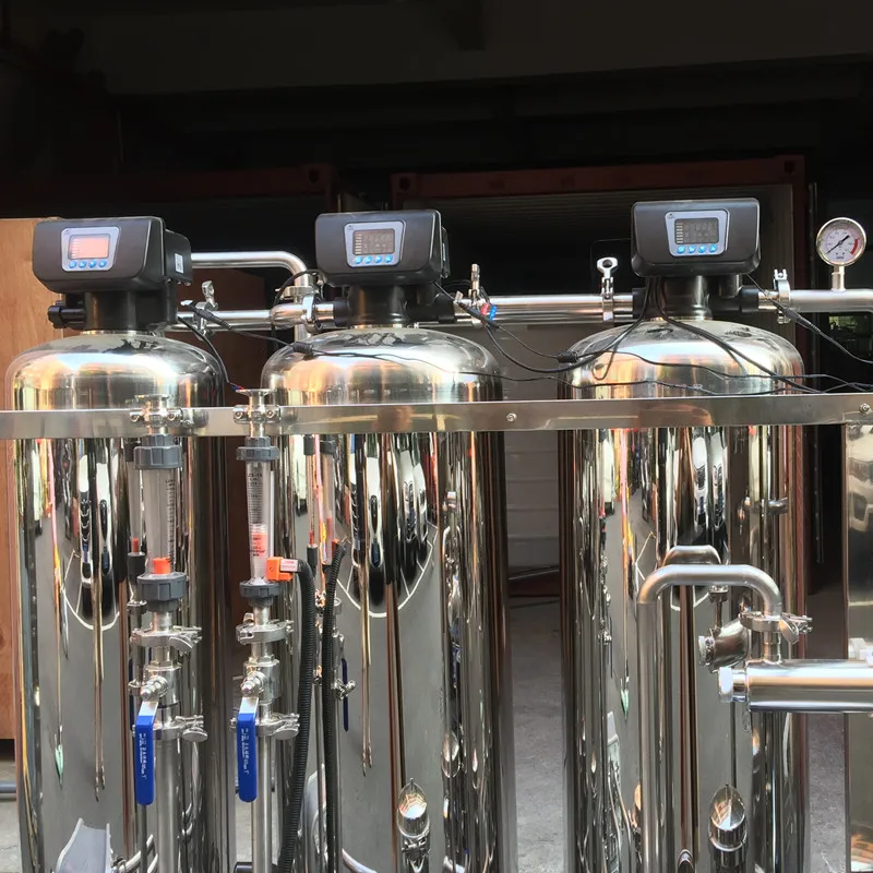 1000L/h Macchina ad acqua ultrapura a doppio stadio per bolliere per l'industria alimentare 2