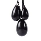 Obsidian Obsidian Amazon Hot Selling Natural Obsidian Jade Egg Yoni Healing Ball Of Eggs Yoni Eggs Set