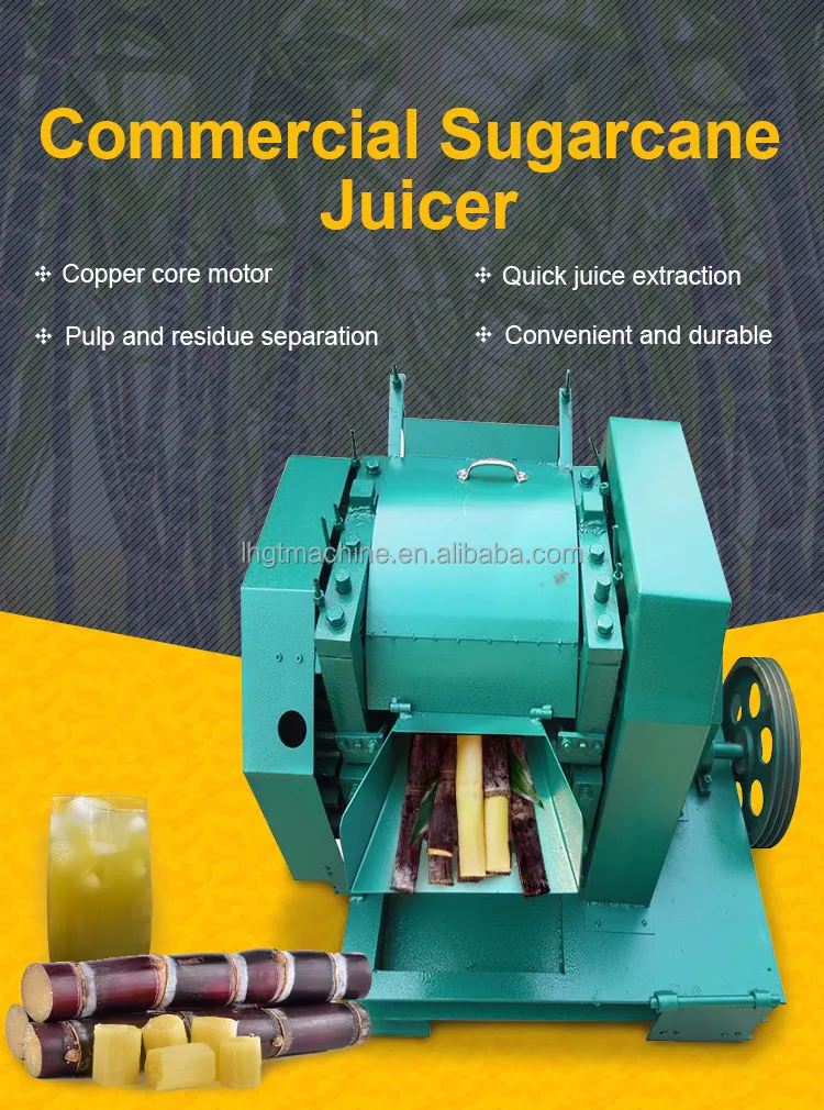 Small Scale Sugar Cane Juicer Machine Industrial Sugar Cane Juice