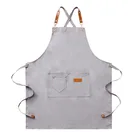 Garden Bulk Sale Denim Jean Suede Garden Salon Apron With Pockets