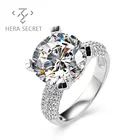 Diamond Ring Engagement Factory Outlet Round Brilliant Cut Diamond Jewelry Ring Women Engagement Ring Diamond