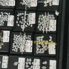 Pear Shape Double Jewelry 6*9mm Pear Shape Moissanite Diamonds With GRA Certificate Wholesale