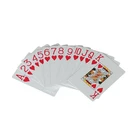Hold Poker Pvc Poker Playing Card Texas Hold 'em Poker 100% New PVC Plastic Playing Cards Made In China