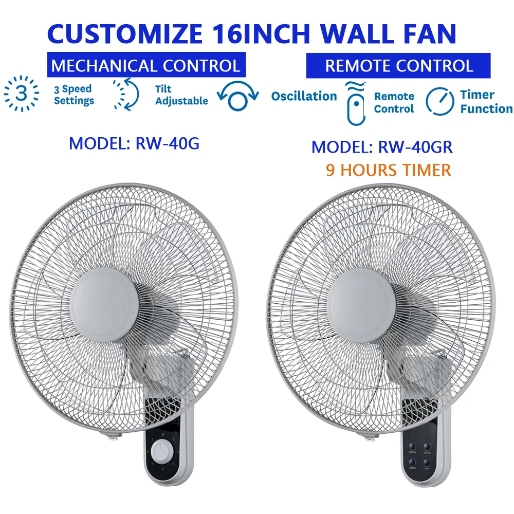 Wall Mounted Fan, 7.5hours, 18inch - detail 20