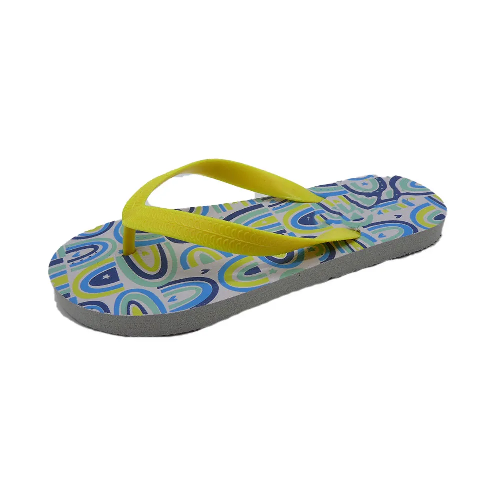 Irregular Printing Flip Flop Sandals For Beach Pool Slipper Outdoor And Indoor Slipper