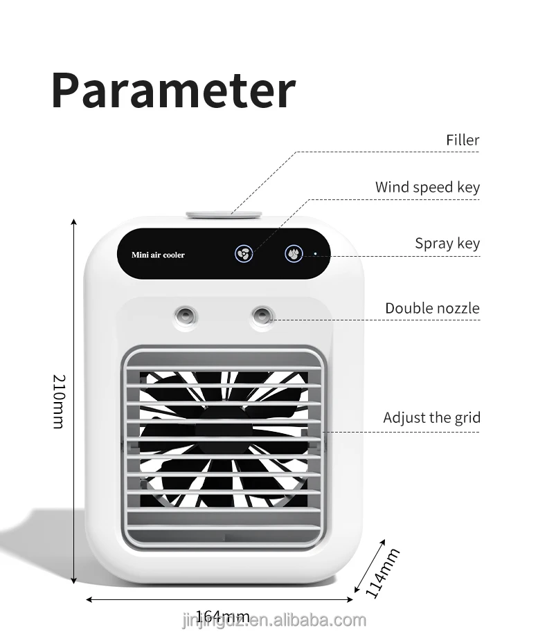 Mist Air Conditioner, Portable, USB - detail 24