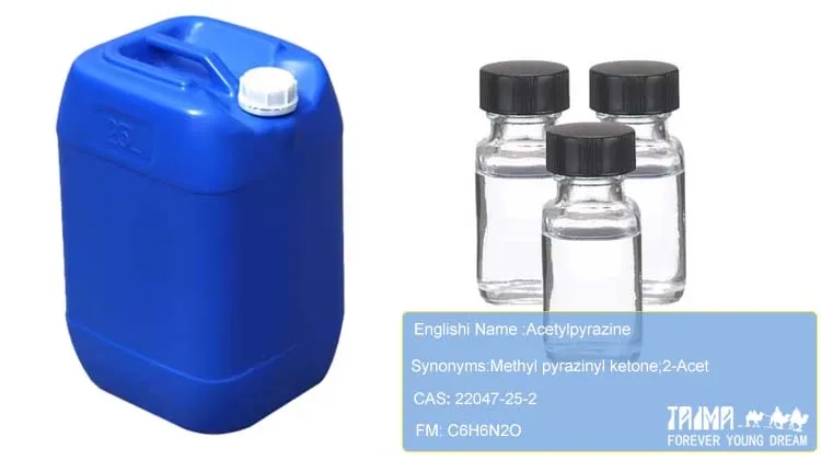 2- metiltiometil furan Acetilpirazina liquido CAS 22047-25-2 per il miglioramento del sapore 0