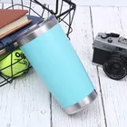 Cups Vacuum Insulated Custom Logo 20 Oz Stainless Steel Vacuum Insulated Thermo Tumbler Cups In Bulk