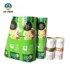 Tea Plastic Bag Pack Strong Sealing Small Plastic Roll Packaging Bag Suitable For Tea Packaging