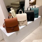 Bags 2021 Latest Lady PU Leather Hand Bags Wholesale Popular Women Fashion Backpack