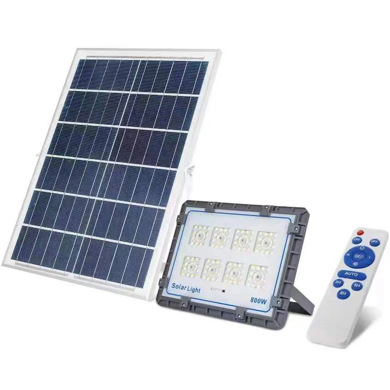 Factory cheap wholesale solar power 200W 400W 600W solar LED floodlight with remote control